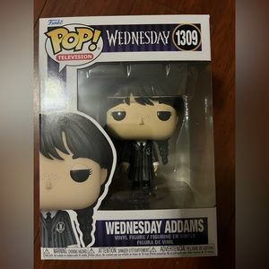Funko Pop Wednesday Addams Vinyl Figure #1309 Wednesday Netflix!